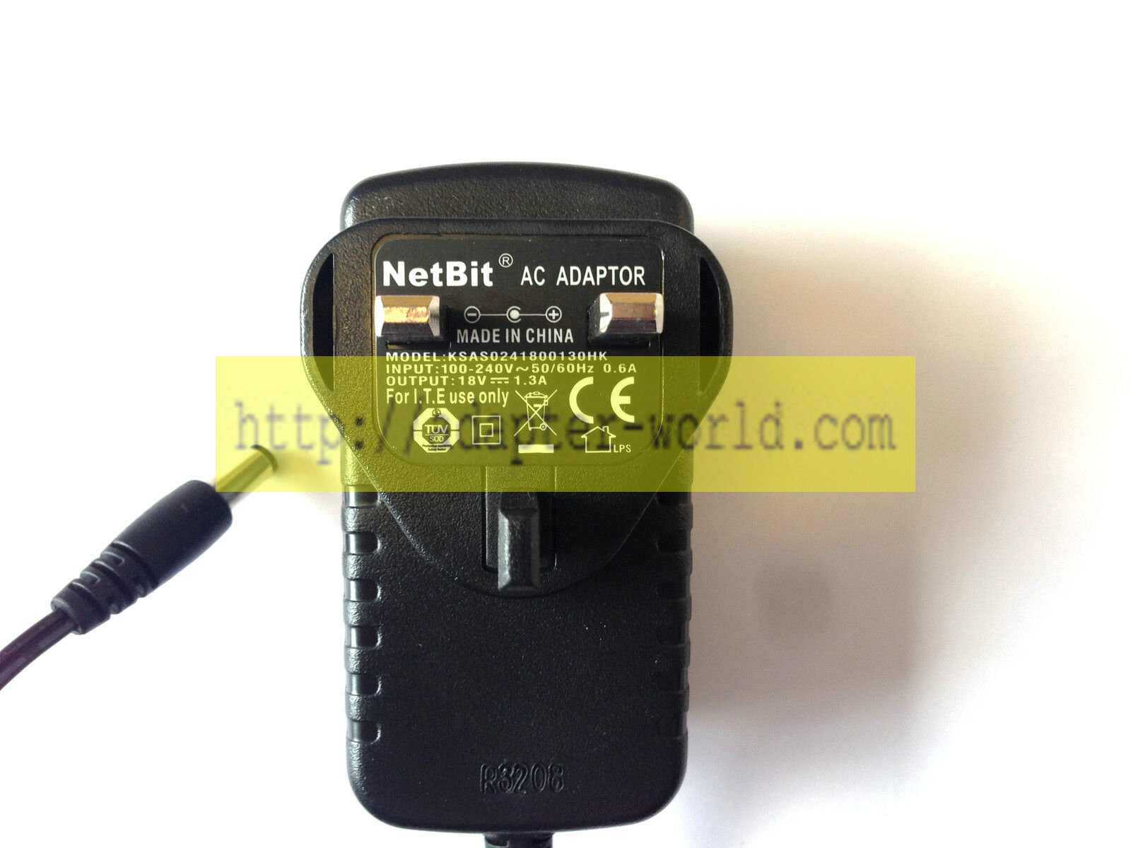 *Brand NEW*NETBIT KSAS0241800130HK 18V 1.3A AC ADAPTER POWER SUPPLY